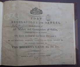 Port regs 1815