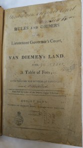 Rules and Orders of the Lieutenant Governor's Court