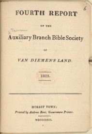 Bible Society 4th report