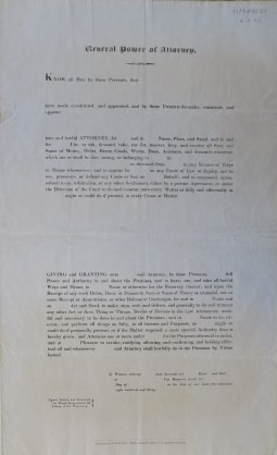 General Power of Attorney