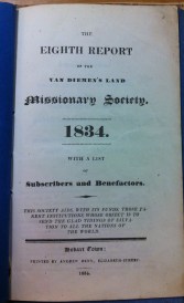 VDL Miss Soc report 8th 1834