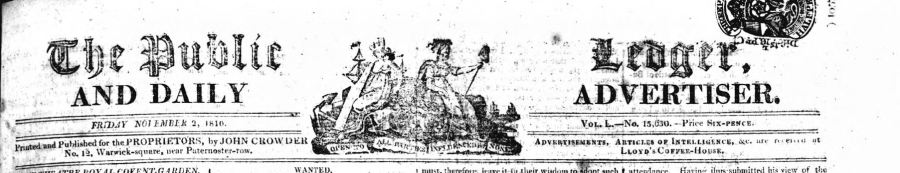 Masthead of Public Ledger