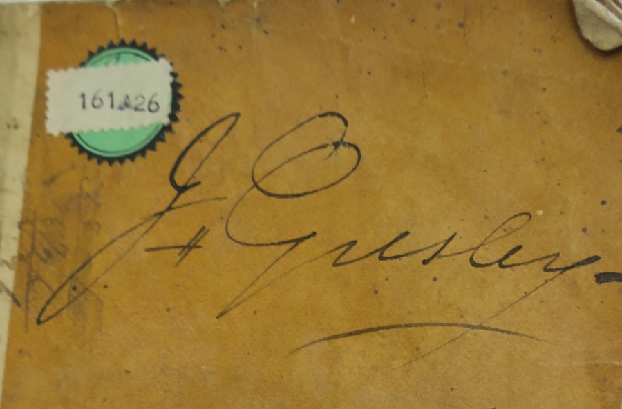 1825 Almanack RS Fawkner gresly